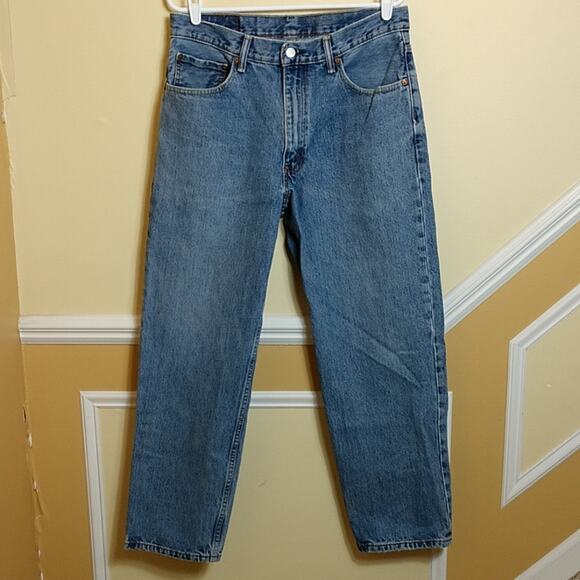 Levi's 550 Men's Jeans Red Tab Straight Leg 100% Cotton 2014 size 34 - Picture 2 of 16